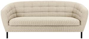 TŘÍMÍSTNÁ POHOVKA, textil, krémová MID.YOU - Pohovky, Online Only