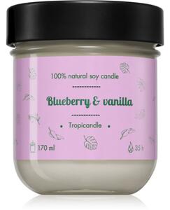 Tropicandle Blueberry & Vanilla vonná svíčka 170 ml