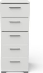 Vysoká komoda s 5 zásuvkami H101,8 cm - IZZY