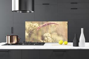 Skleněné obklady do kuchyně Divoké Rostliny Příroda 125x50 cm