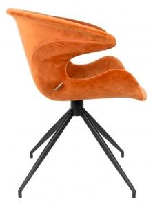 ZUIVER MIA židle oranžová