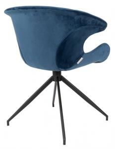 ZUIVER MIA židle modrá