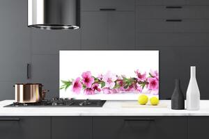 Skleněné obklady do kuchyně Květiny Rostlina Příroda 125x50 cm