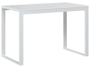 Počítačový stůl bílý 110 x 60 x 73 cm dřevotříska