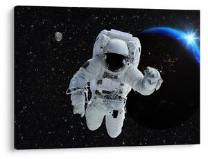Obraz - Astronaut ve vesmíru (70x50 cm)