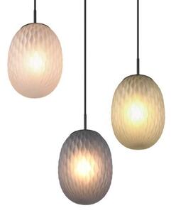 TRIO 364230317 FACETTE závěsné svítidlo D430mm 3xE27 černá matná, vícebarevná