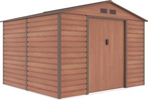 Zahradní domek G21 GAH 706 - 277 x 255 cm, hndý