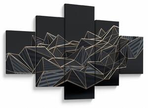 Obraz abstrakce (125x70 cm)