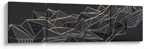 Obraz abstrakce (170x50 cm)