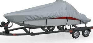 VidaXL Krycí plachta na loď délka 610-671 cm [90426] Velikost: 427-488 x 173 cm