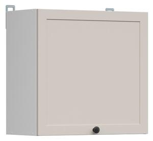 Kuchyňská skříňka Junona Line 60 cm, univerzální, bílá/kašmír