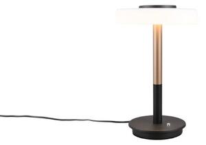 TRIO 554910165 CELESTE stolní lampička V350mm SMD LED 10W/1050lm 3000K černá, kávová