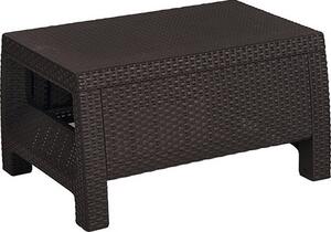 Zahradní stolek KETER Corfu table - 77 x 57 x 42 cm - hndý