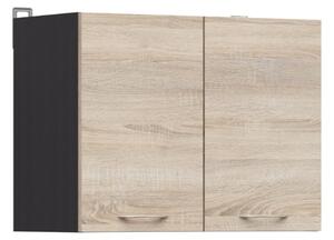 BRW Skříňka G2D/80/57 kuchyň Junona, wenge/dub Sonoma