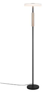 TRIO 454910165 CELESTE stojací lampa V1600mm SMD LED 15W/1750lm 3000K černá, kávová
