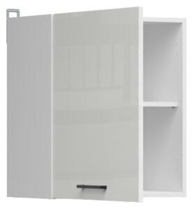 Junona Line Tafla skříňka G1D/50/57 LP, bílá/bílá křída lesk