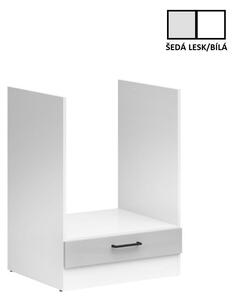 Junona Line Tafla skříňka BBL DPK/60/82, bílá/světle šedý lesk