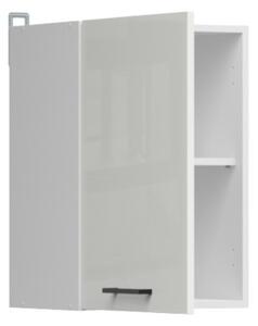 Junona Line Tafla skříňka G1D/40/57 LP, bílá/bílá křída lesk