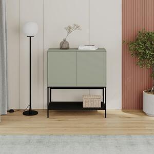 Komoda Houseland Amira 80 cm edo-zelená
