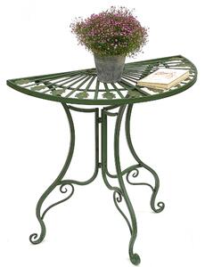 Stl Plkulatý stl na ze 93995 Odkládací stolek kovový 80 cm Zahradní stl Plkulatý stl Nástnná konzole Konzole na ze
