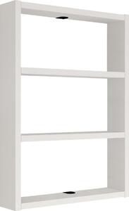 HowHomely | Kuchyské police - Nástnná police - PERA - 60 cm - Bílá - Minimalistický design - Úspora místa a funknost