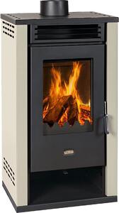 Krbová kamna Kamna BImSchV2 8,1kw. A+ Prity K2GT Ivory