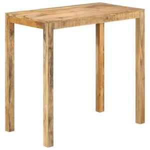 Barový stůl 112 x 60 x 108 cm hrubé mangovníkové dřevo