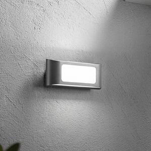 INTEC LED venkovní nástěnné svítidlo DESERT, antracitová, šířka 25 cm, kov, Černá, Hliník, Moderní