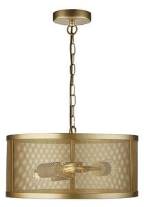 Searchlight 12483-3GO Fishnet závěsné svítidlo E27 3 x 60W