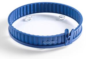 Forma na koláč coox QUICHE průměr 26 cm se sklen. základnou a nožkami Barva: Modrá