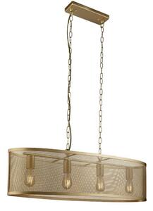 Searchlight 2484-4GO Fishnet závěsné svítidlo E27 4 x 60W