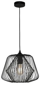 Searchlight 0211BK Bell Cage závěsné svítidlo E27 1 x 60W