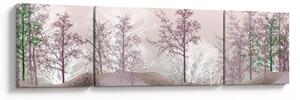 Obraz lesa (170x50 cm)