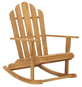 Houpací křeslo Adirondack masivní teakové dřevo