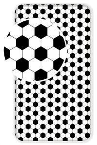 Jerry Fabrics Prostěradlo s motivem Fotbal - 90 x 200 cm