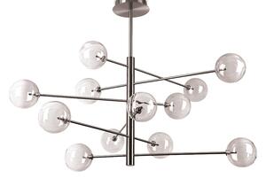Ideal Lux 345390 EQUINOXE závěsné svítidlo 12xG4 kouřová