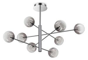 Ideal Lux 345437 EQUINOXE závěsné svítidlo 8xG4 kouřová