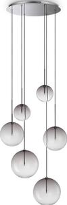 Ideal Lux 345413 EQUINOXE závěsné svítidlo 6xG4 kouřová