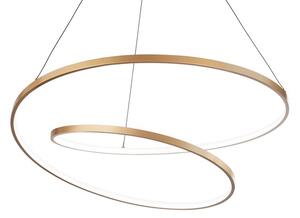 Ideal Lux 342399 OZ závěsné svítidlo D600mm LED 47W 5500/2200lm 4000K měděná ON-OFF