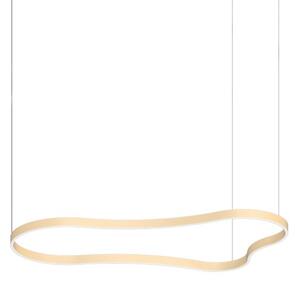 Ideal Lux 345284 WAVES závěsné svítidlo LED 54W 5500/2930lm 3000K zlatá