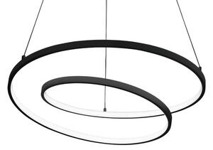 Ideal Lux 342382 OZ závěsné svítidlo D600mm LED 47W 5500/2090lm 4000K černá ON-OFF