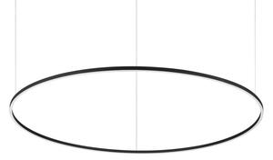 Ideal Lux 342184 ORACLE SLIM závěsné svítidlo D1500mm LED 77W 7450/3440lm 4000K černá DALI