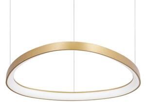 Ideal Lux 341576 GEMINI závěsné svítidlo LED 47W 4950/3170lm 2700K mosazná ON-OFF