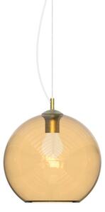 Ideal Lux 339054 NEMO SP1 D30 závěsné svítidlo D300mm 1xE27 jantarová