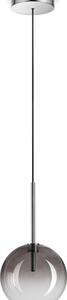 Ideal Lux 326351 EQUINOXE závěsné svítidlo D150mm 1xG4 kouřová