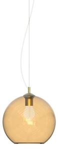 Ideal Lux 339047 NEMO SP1 D20 závěsné svítidlo D200mm 1xE27 jantarová