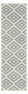 Šedý/béžový koberec běhoun 250x80 cm Nordic - Hanse Home