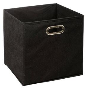 5five Simply Smart Úložný box Textilie II 31x31 cm černý