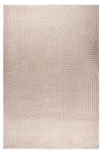 KOBEREC TKANÝ NA PLOCHO, 80/150 cm béžová Kayoom - Online Only koberce & rohožky, Online Only