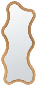 Zrcadlo COMBRE 61 cm 170 cm LED Světle hnědá